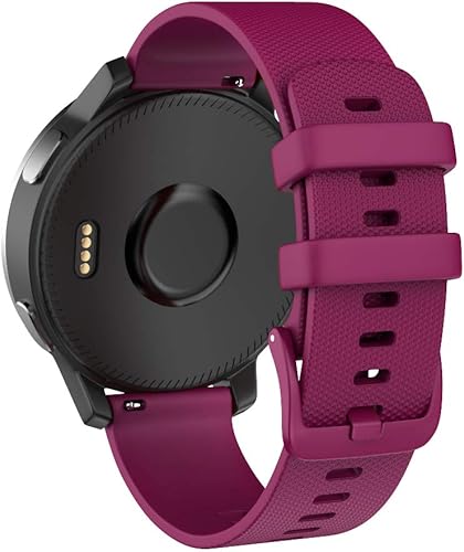 Miniatura 1 de ISABAKE Correa de repuesto para reloj Polar Ignite para Garmin vivoactive4  Active de 0.866 in de liberación rápida de silicona