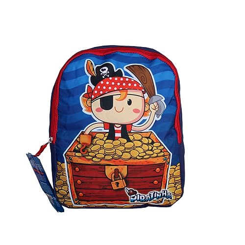 Mochila Escolar Infantil Creche Maternal Passeio Crianças Aventura Do Mar