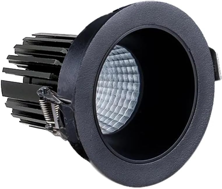 Westgate LRD-WTR3-ABK 3 Inch Adjustable Open Wing LED Light Trim - Die-Cast Aluminum, Air-Tight IC Rated, Damp Location Approved, LED Recessed Lighting Trim Ring, Black Finish