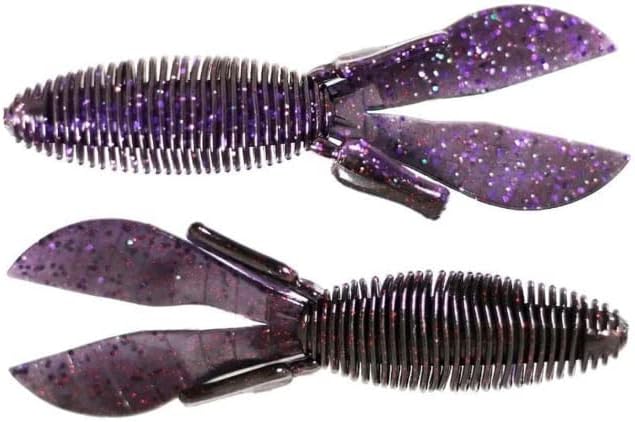 Missile Baits D Bomb Escama roja negra con un poco de plata holograma escamauva