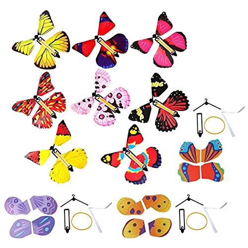 Audasi 20 Pièces Papillon Volant Magique de Carte Papillon Surprise, Adapté aux Cadeaux Surprise