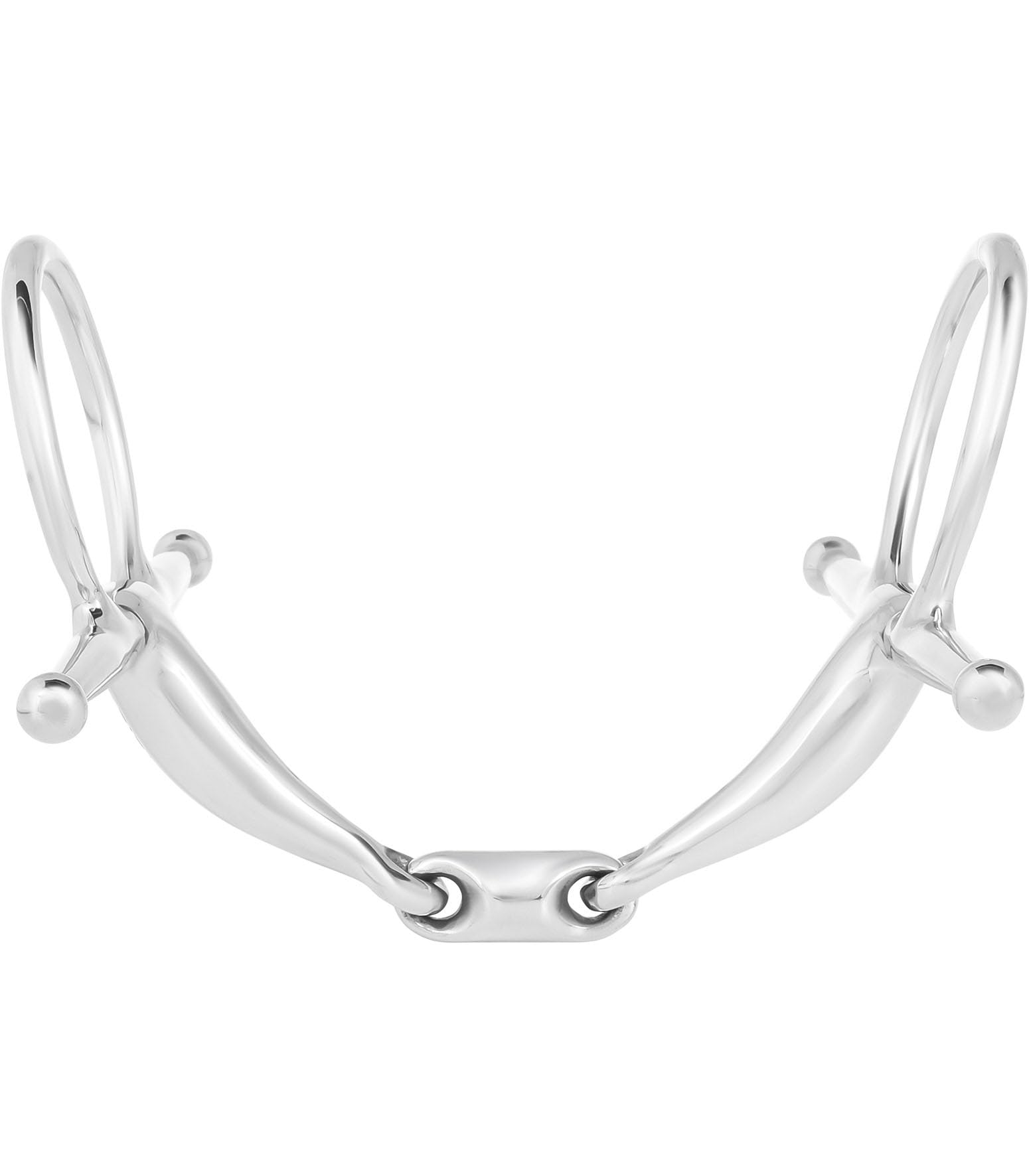 WALDHAUSEN Schenkeltrense, doppelt gebr, EST S:14mm, B:11,5cm