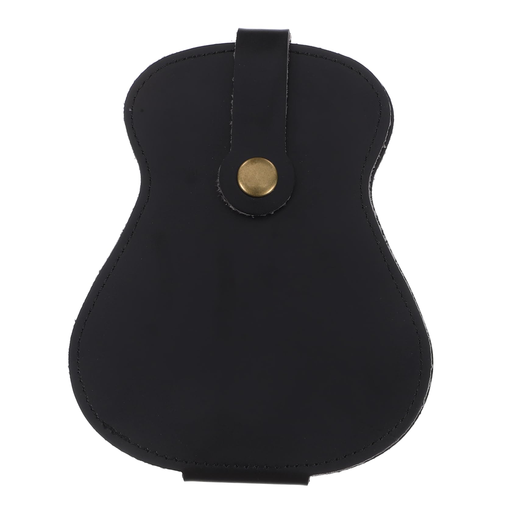 FUNOMOCYA Folding Guitar Pick Container 18-slot Pu Guitar Pick Storage Case for Acoustic Instruments