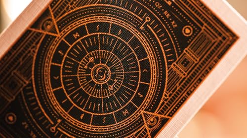 Bicycle Cypher Premium schwarze Spielkarten, Goldfolie, 1 Deck – Bild 6