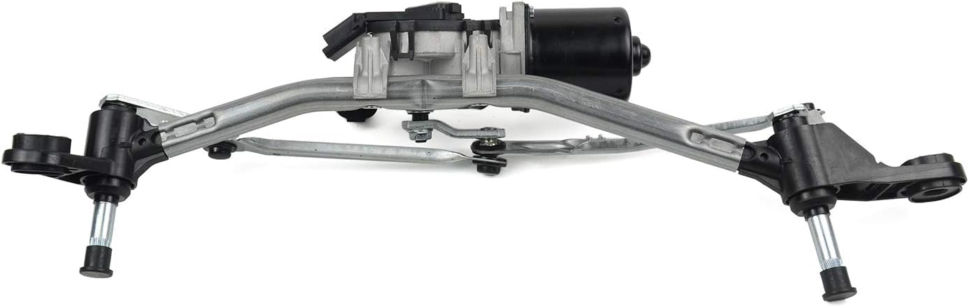 Asta tergicristalli con motore elettrico, motore tergicristallo parabrezza anteriore, compatibile con Clio III BR0/1 CR0/1 2005-2014 Grandtour 2008- Van SB_ SR_ 2005- Ricambio per 8200268931
