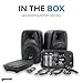 Gemini Portable PA System with Bluetooth, 600W Powered System with 6-Channel Mixer, Dual 10