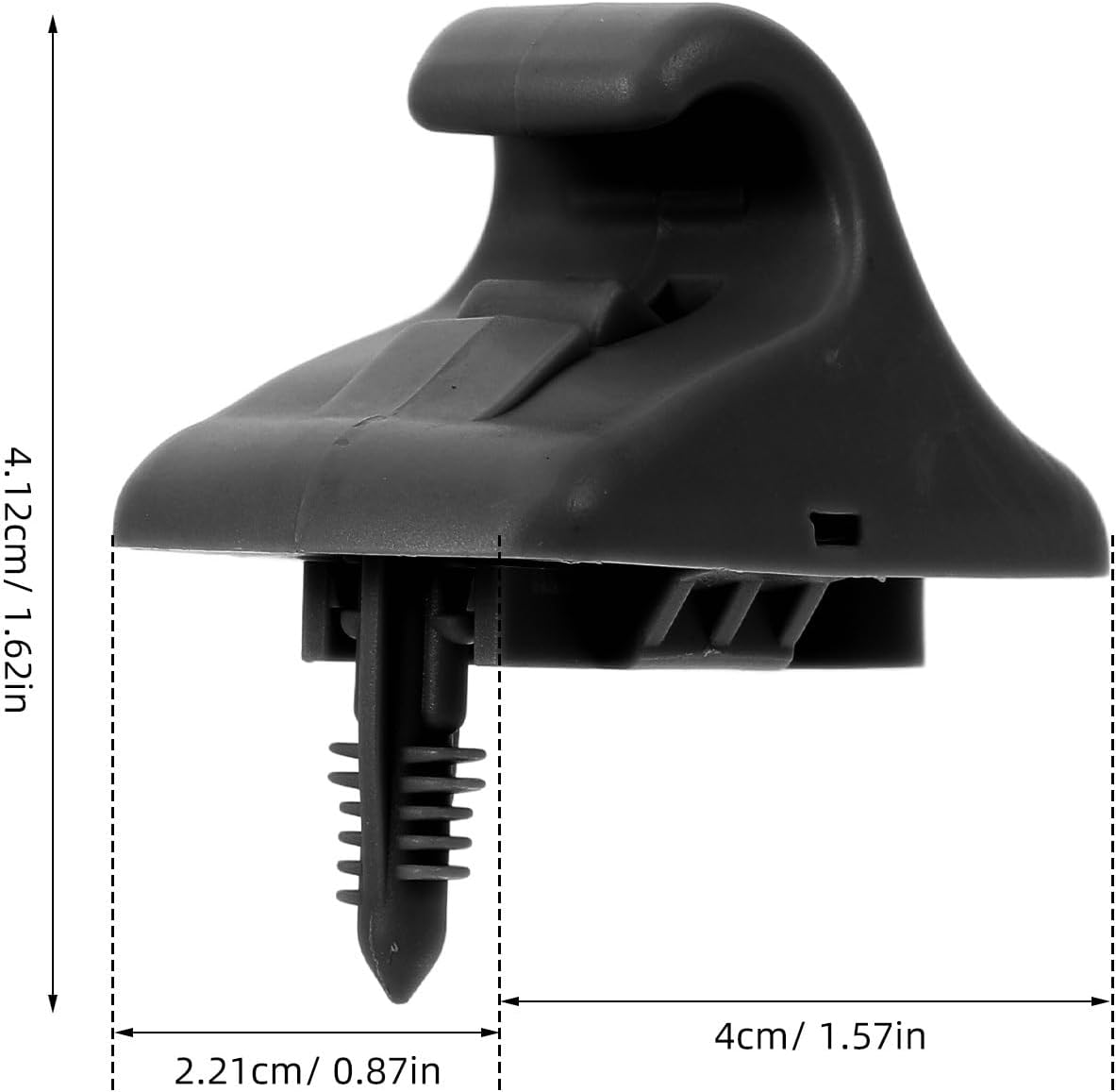 Universal Sun Visor Clip Replacement Car Sun Visor Holder Bracket Clamp Support with Anti-Slip Grip for Automotive Interior Accessories