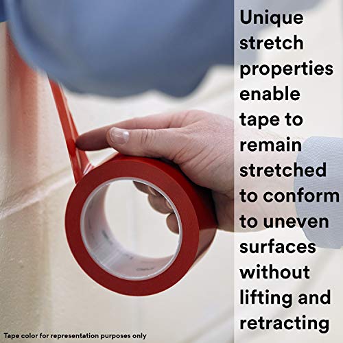 3M Vinyl Tape 764, General Purpose, 2 In X 36 Yd, Transparent, 1 Roll, Light Traffic Floor Marking Tape, Social Distancing, Color Coding, Safety, Bundling #TOP4