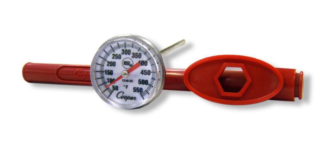 Cooper CooperAtkins 1246031 BiMetal Pocket Test Thermometer with