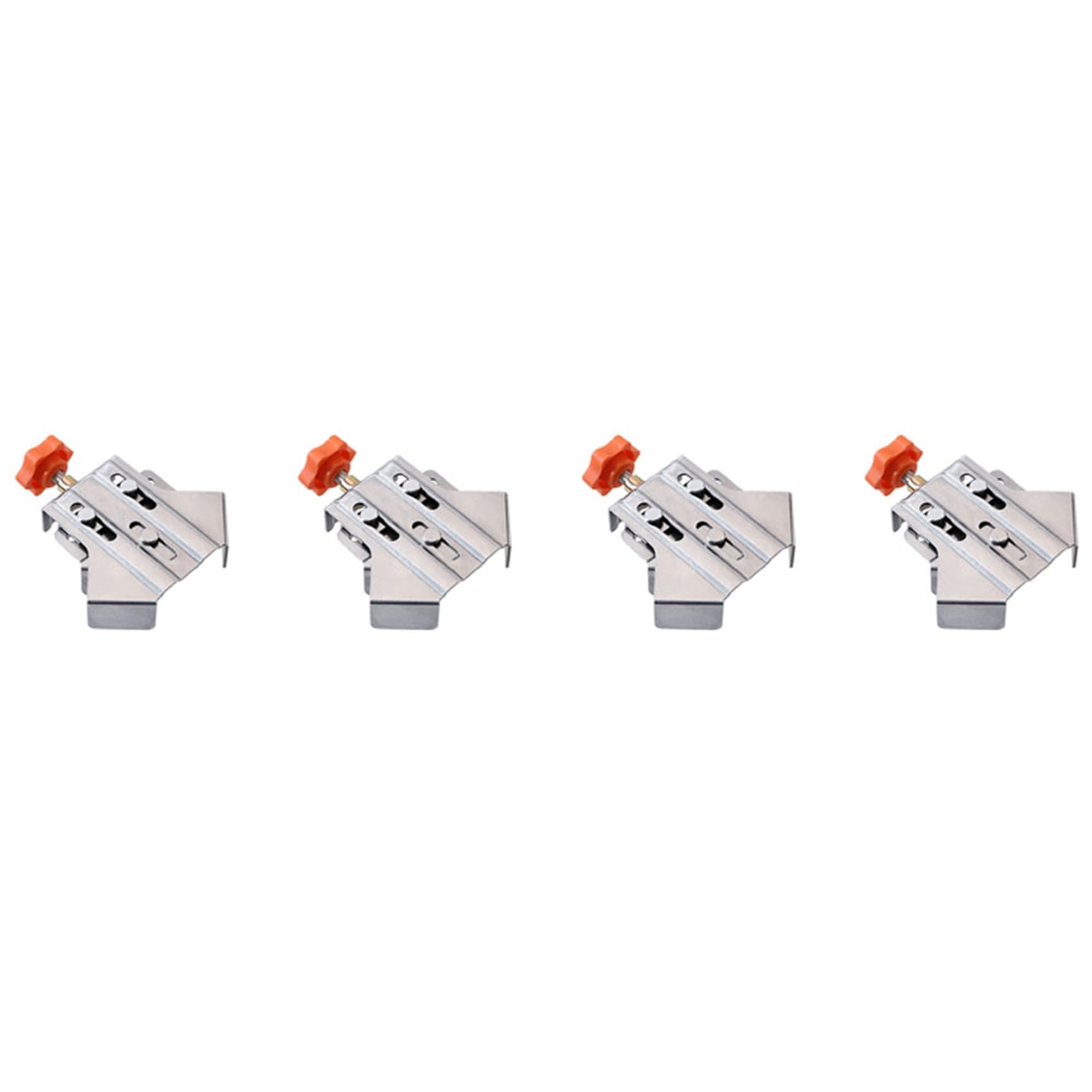 Jnchdghwa Photo Color 4X Open Type Right Angle Clamp Woodworking Right Angle Splicing Quick Clamp Locator Engineering Woodworking Diy