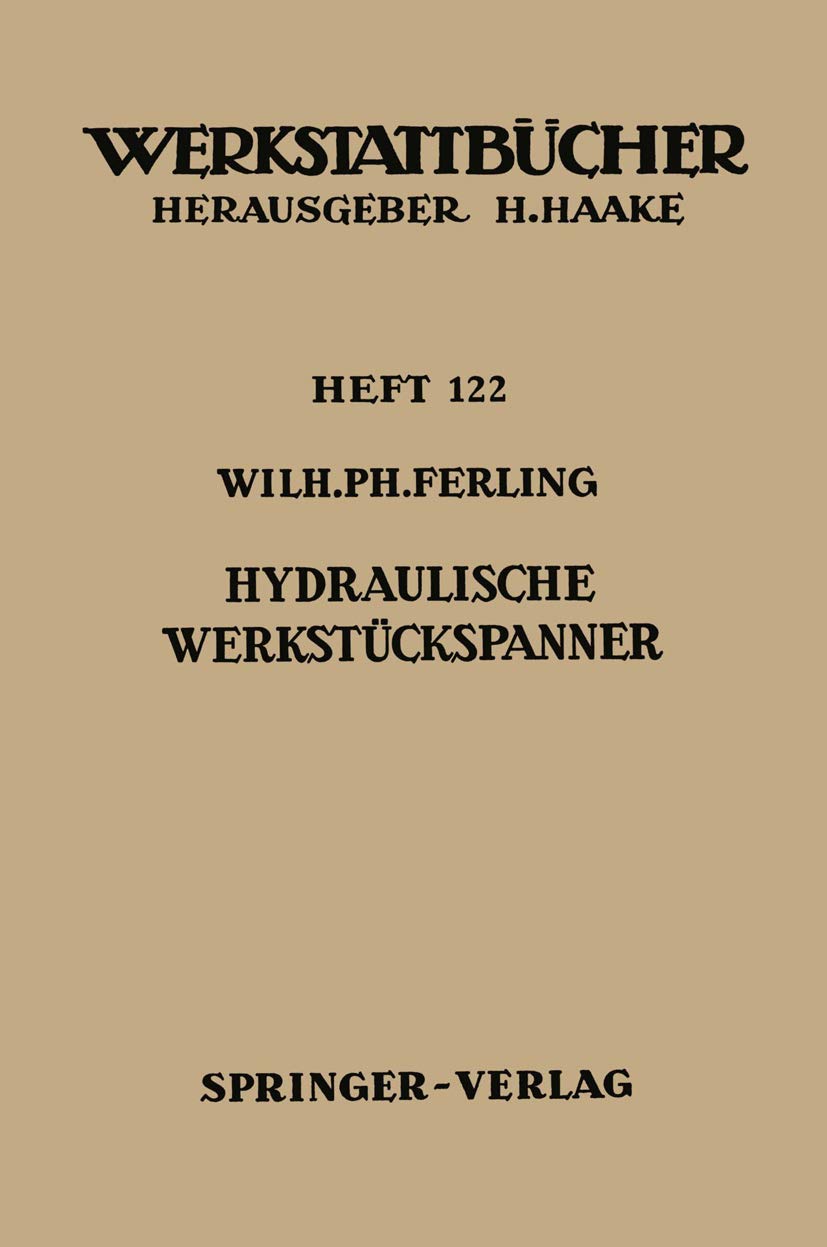 Hydraulische Werkstückspanner: 122