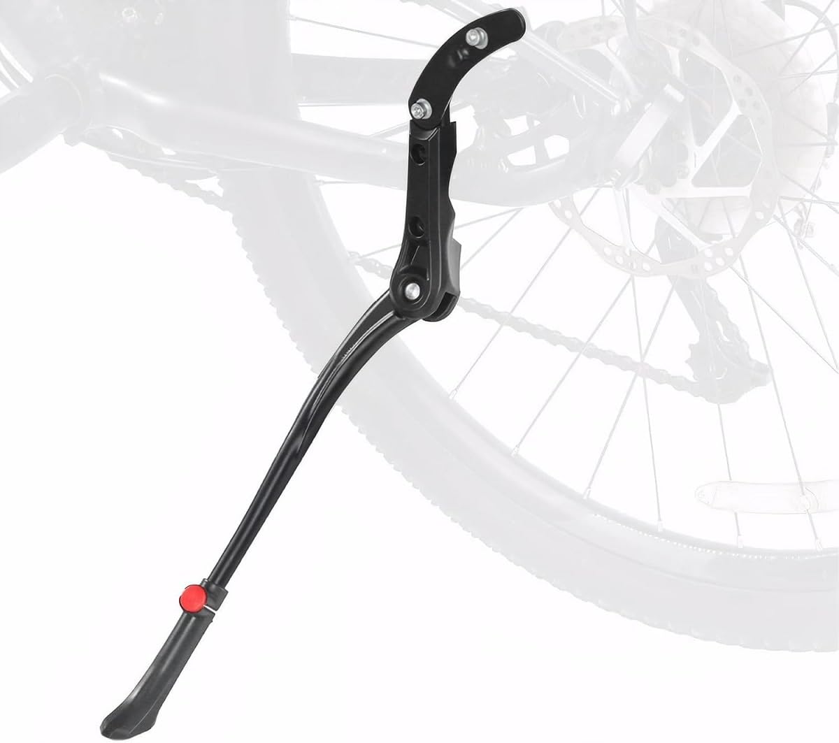 Fahrradständer für Trek Powerfly FS 7&9 2019, Höhenverstellbarer Fahrrad Seitenständer, Aluminiumlegierung Rutschfester Fahrradständer,D