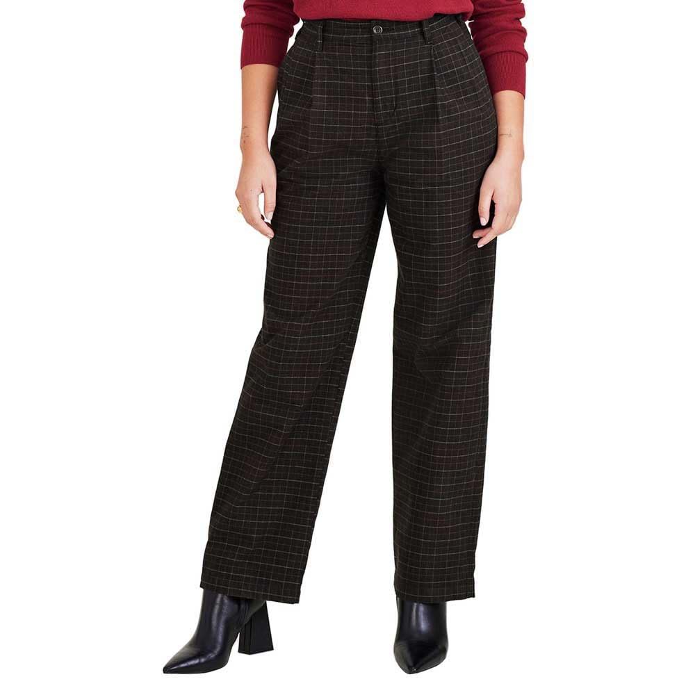 Original Pleated High Wide Pantolon Klasik Pantolon Kadın