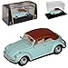 Lucky Die Cast Volkwagen Cabrio, colore blu chiaro, con Soft Top 1972 1/43 Yatming, modello auto