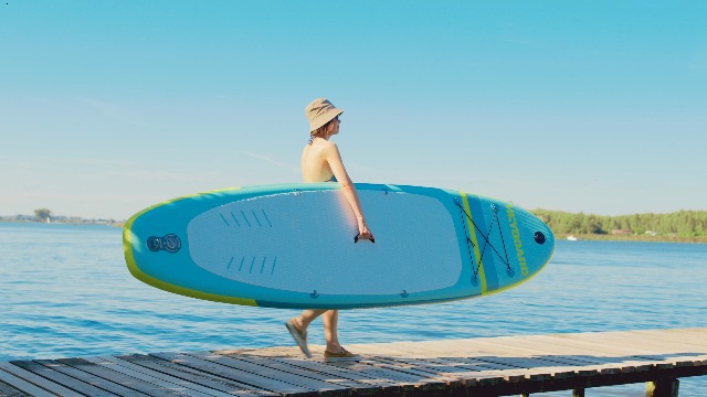 Amazon.com : HEYBOARD Inflatable Stand Up Paddle Board 10'6