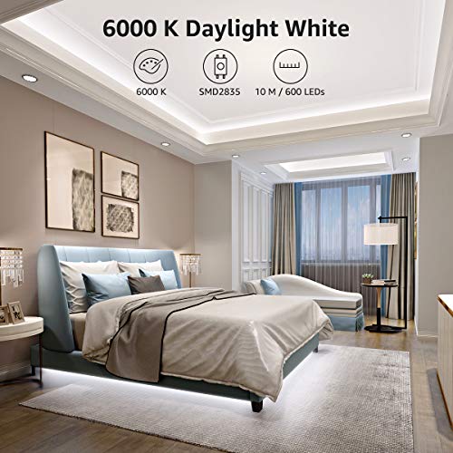 Tira LED Dimmable Lepro 32.8Ft Blanco 2 Piezas miniatura 3