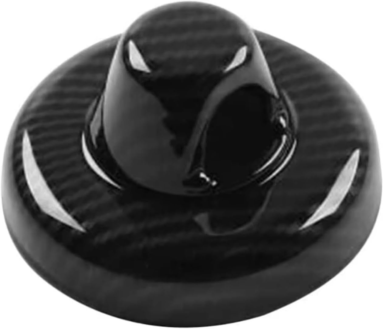 Fit for Jeep Wrangler JK JL 2007-2018, Antenna Cover, Car Roof Antenna Topper Cover Exterior Decoration, Carbon Fiber Pattern