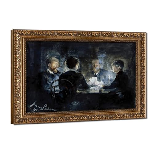 Impression sur toile Game L'hombre tableau de décoration murale 30,5x45,7 cm