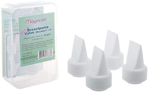 Maymom Válvulas de bomba compatibles con los extractores de leche Philips Avent ISIS; pico de pato para reemplazar las válvulas Philips Avent