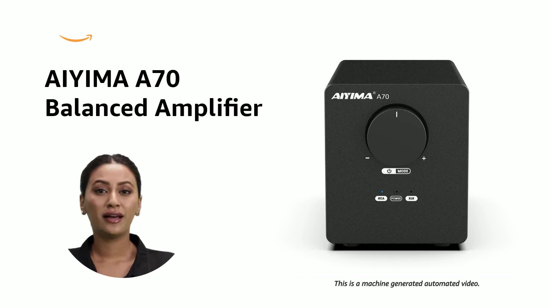 AIYIMA A70 Balanced Stereo Amplifier with PFFB,TPA3255 2 Channel