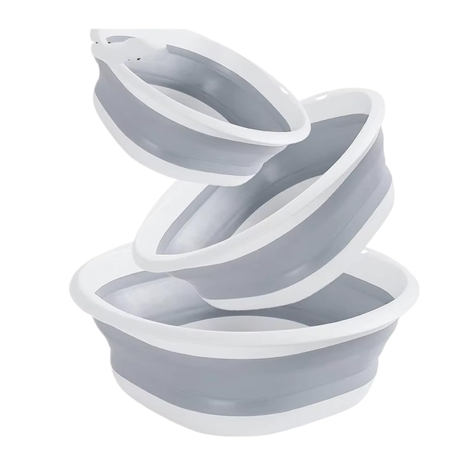 Lavabo pliable léger avec système suspendu gain de place
