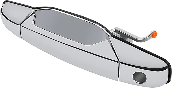 MNJWS Exterior Chrome Door Handle, Front Driver Side - Compatible with 2007-2013 Chevy Silverado Suburban Tahoe GMC Sierra Yukon Cadillac Escalade - Replace 20828258, 22738721, 25960525, 84053434
