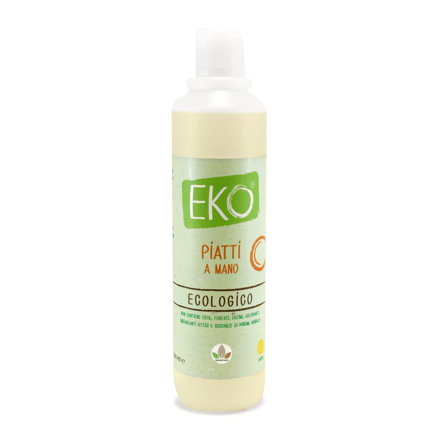 EKO Detersivo Piatti a Mano - Ecologico 500ml (Limone)