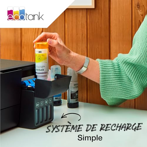 Epson EcoTank 104 Black Genuine Ink Bottle,Single