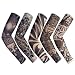 Enshey Tattoo Sleeves, Fake Tattoo Sun Arm Warmers UV Protection Sleeves for Man Women Set of 5