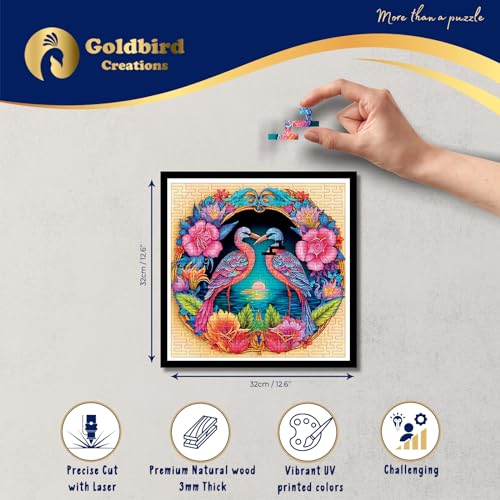 Puzzle in Legno con Cornice per Adulti, Puzzle