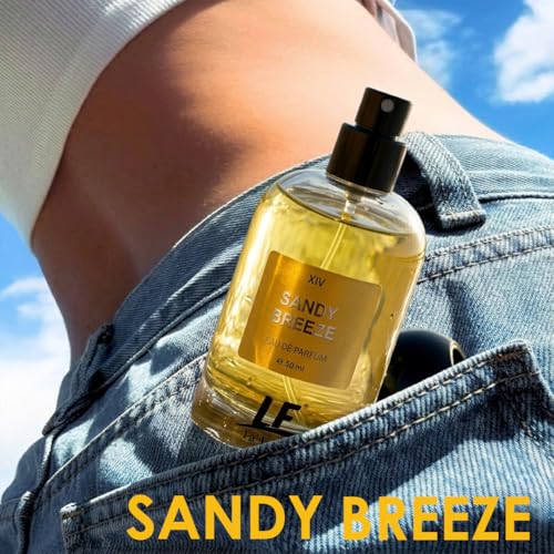 Image of La French Sandy Breeze Unisex Perfume 50ml | Long Lasting Premium Fragrance for Men & Women | Cardamom, Iris & Sandalwood Notes