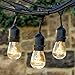 Produktbild LED Lichterkette Außen Lichterkette Set von GREEMPIRE 9 x E27 Fassung Lichtschnur Dekolampe 10m Wasserdicht Dekolicht für Haus Garten Party Hochzeit Weihnachten Feier (keine Birne enthält)