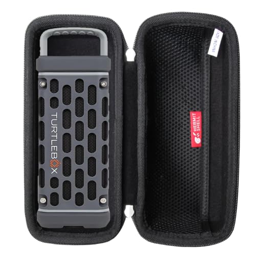 Hermitshell Hard Travel Case for Turtlebox Ranger Outdoor Portable Bluetooth 5.4 Speaker (Only Case) (Black)