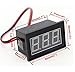 RioRand Waterproof 12 V Blue LED Digital Car/Auto Voltmeter Motorcycle Battery Monitor