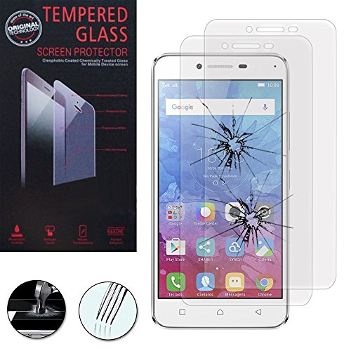 VComp-Shop® protector de pantalla de alta calidad de cristal templado para Lenovo Vibe K5/K5 Plus/Lemon 3.