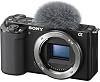 Sony Alpha ZVE10 Cámara Mirrorless para Vloggers (Negro) Paquete con Trípode, Mochila, 2 Tarjetas SD de 64GB + Más Accesorios | zv-e10 3