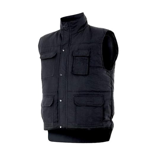 Velilla Serie 108: Multitaschen-Weste in Schwarz