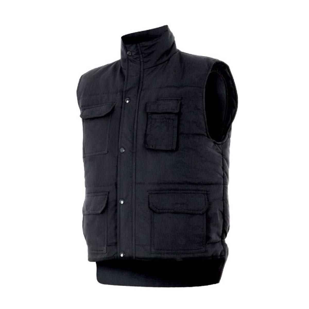 Velilla Serie 108 - Kamizelka z wieloma kieszeniami (rozmiar XXL) kolor czarny