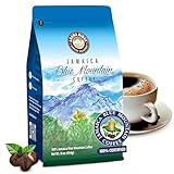 Jamaica Blue Mountain SPECIAL Peaberry Coffee | Wallenford | 1 LB Whole Bean| Medium Roasted - 100% Certified Authentic Jamaican Blue Mountain Coffee Beans Grade- Peaberry | Aroma Ridge.