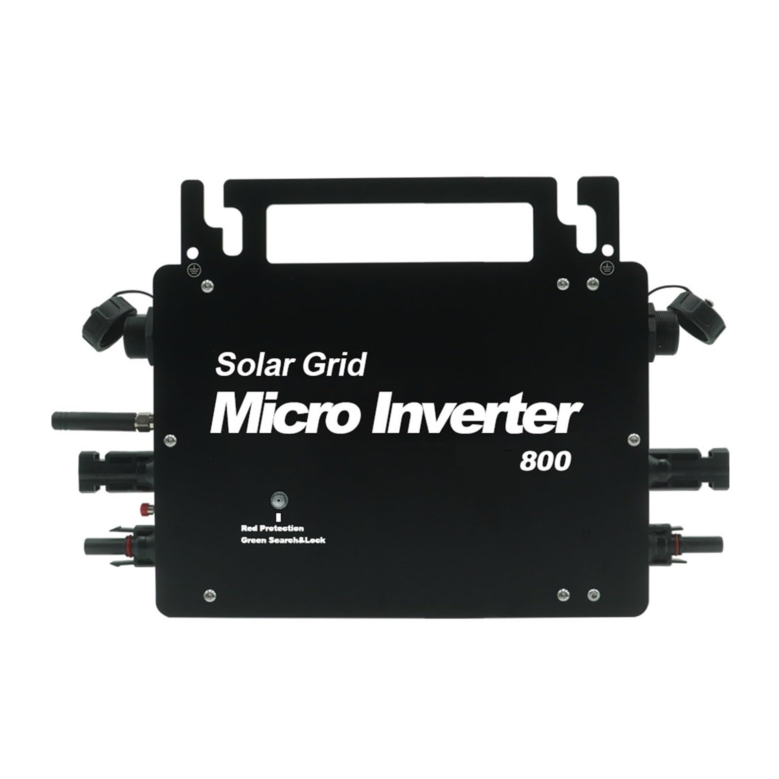 Microinversor Solar Inversor Micro Solar MPPT Resistente Al Agua IP66 300W 400W 600W 700W 800W 18-50VDC A Inversores De Conexión A Red De CA con Monitor WiFi(800W)