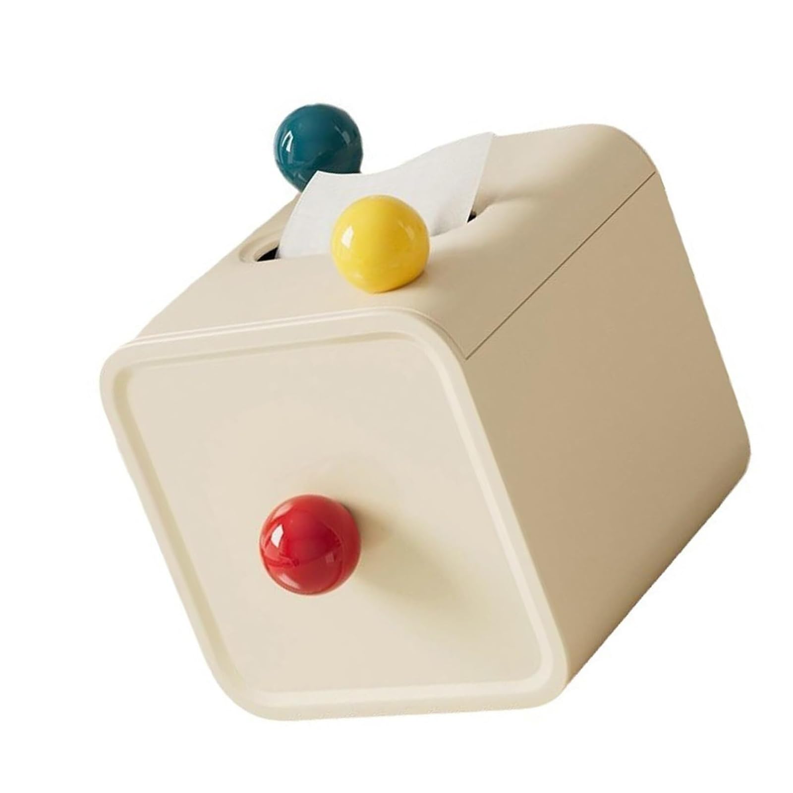 Tissue Dispenser Box Colorful Dopamines Tissue Box Napkin Holder Paper Roll Container Apartment Must Haves