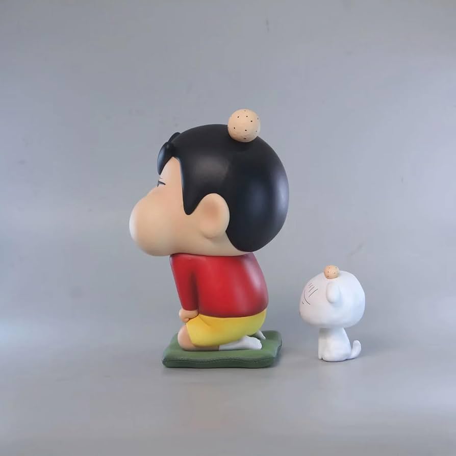 Amazon.co.jp: Heigguoj クレヨンしんちゃん フィギュア 殴られる情景