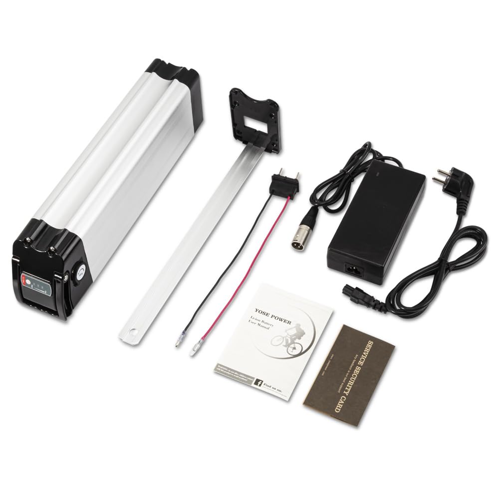 SHIMOST E-Bike 36V 15.6Ah Li-ion battery with UK charger for bicycle MiFa, Rex, Prophete, Aldi, Avocet, Viking, Byocycle, Phylion/XH370-10J, Zhenlong/ZL1010-F (36V 15.6Ah battery with charger)