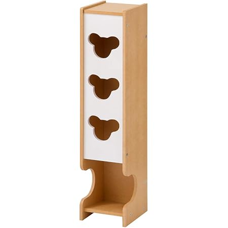 Amazon トイレラック トイレ収納 トイレ ラック 収納 トイレットペーパー ストッカー おしゃれ 収納棚 棚 シンプル ホワイト 幅14 高さ61cm トイレ収納 オンライン通販