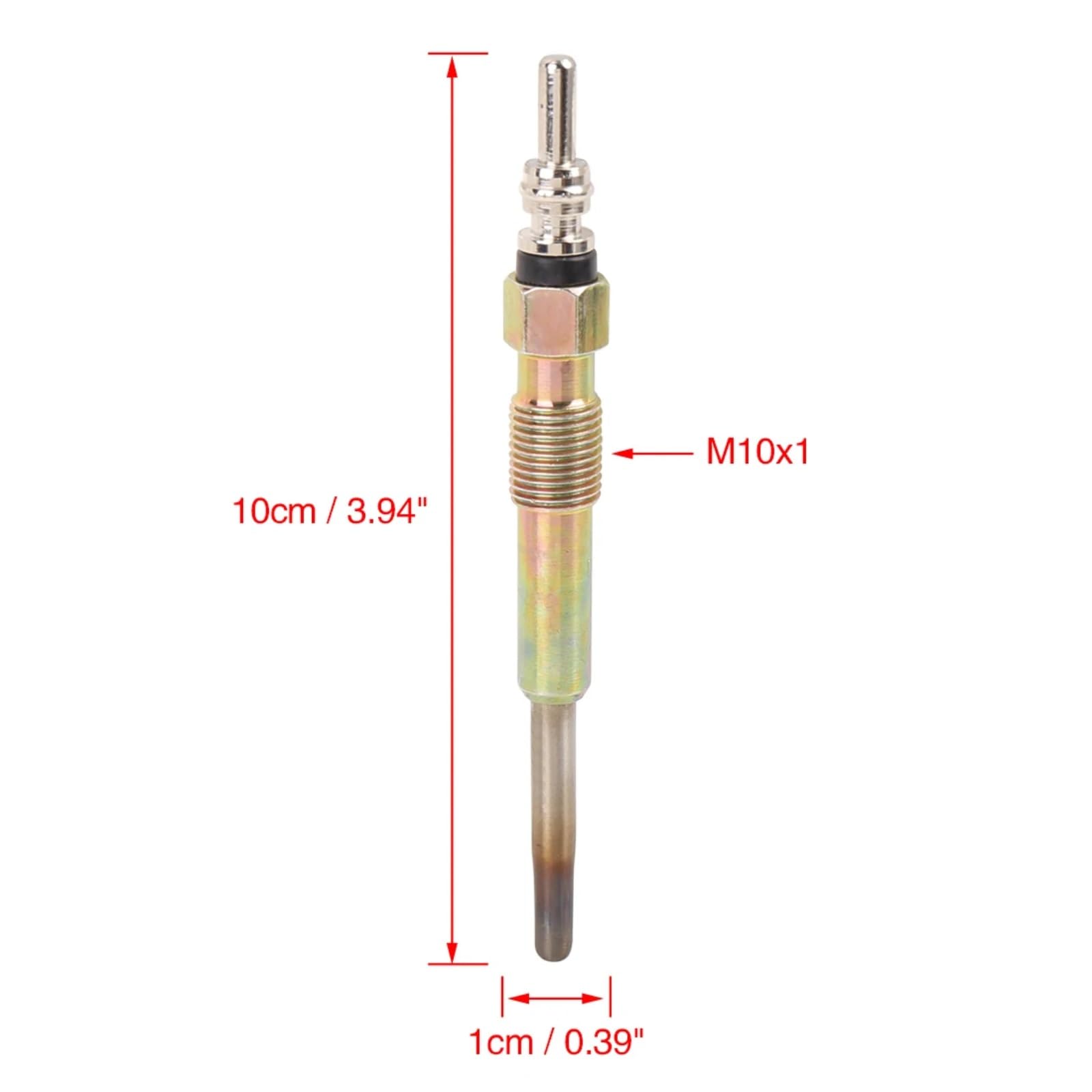 Auto Candelette Compatibile Con Chrysler Per Sebring JS 2007 2008 2009 2010 0250402005 N10591602 4 Pezzi Diesel Riscaldatore Candelette Plug In Cold Start Helper