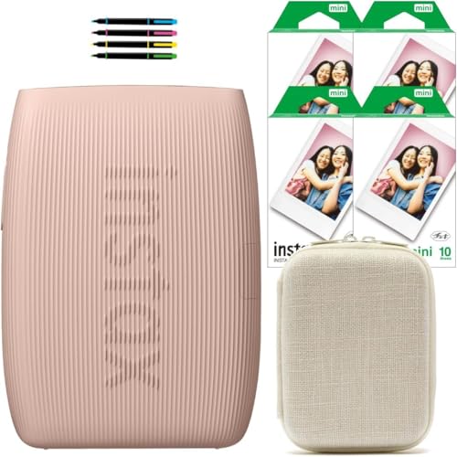 Amazon.co.jp: チェキ スマホプリンター instax mini Link3 ローズ