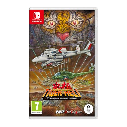 Toaplan Arcade Garage Kyukyoku Tiger-Heli NS compilation jeu de tir
