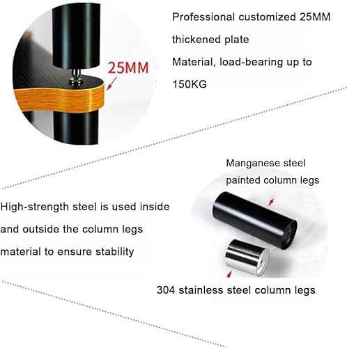 Estante AV HiFi de madera maciza de 4 niveles, gabinete de equipo de audio resistente para tocadiscos y amplificadores, soporte de pie duradero para cine en casa y componentes estéreo - imagen 6