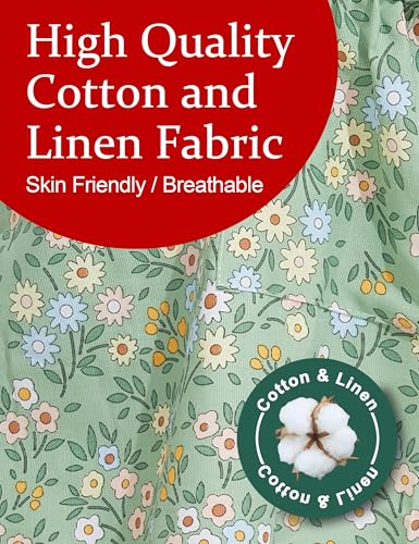 Image of Cozy Adjustable Cross Back Aprons for Women with Pockets Cotton Linen Cooking Kitchen Baking