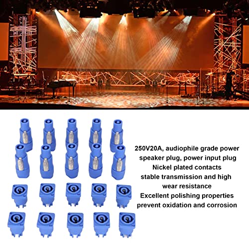 10 Sets 3 Pin Conectores de Potencia AC Macho Hembra miniatura 4